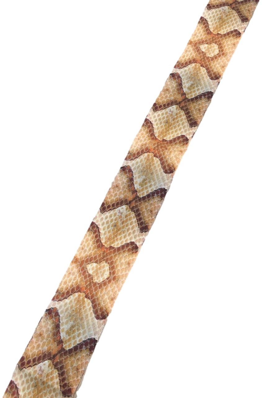 Artificial Snakeskin Backing - Copperhead