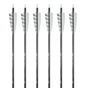 Bearpaw Bandit Arrows - Shield Feathers - 6 Pack