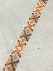 Artificial Snakeskin Backing - Copperhead