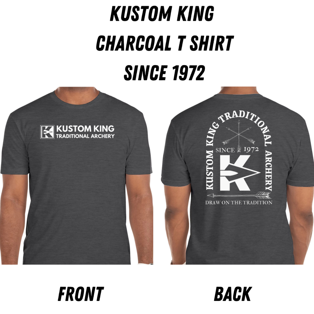 Kustom King - Charcoal T Shirt