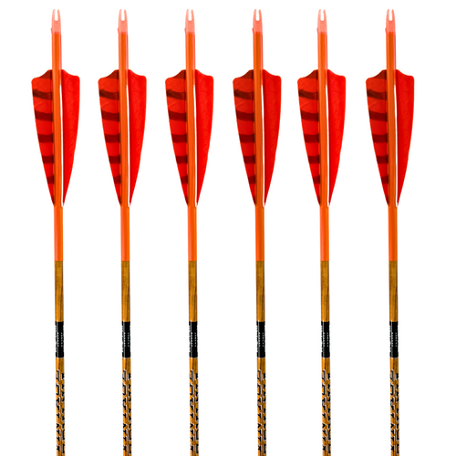 Black Eagle Vintage Carbon Arrows -  Orange Crush