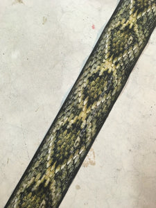 King Backings - Artificial Snakeskin Backing - Rattlesnake