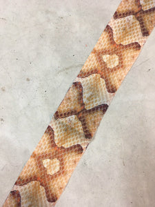 King Backings - Artificial Snakeskin Backing - Copperhead