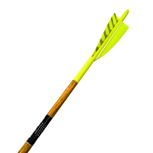 Black Eagle Vintage Carbon Arrows -  Flo Yellow