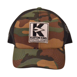 Kustom King Trucker Hat - Camo and Black