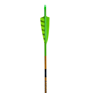 Black Eagle Vintage Carbon Arrows -  Flo Green