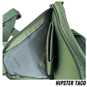 Whiskey City Hipster Side Quiver - OD Green