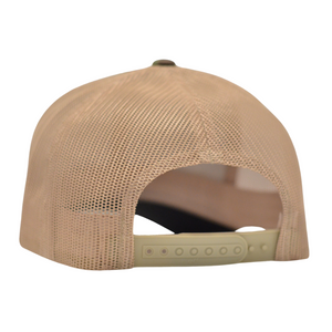 Kustom King Trucker Hat - Camo and Desert Tan