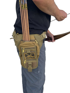 Whiskey City Hipster Side Quiver - Desert Tan