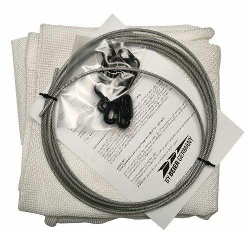 Standard White Arrow Backstop Netting (30')