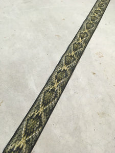 Artificial Snakeskin Backing - Rattlesnake