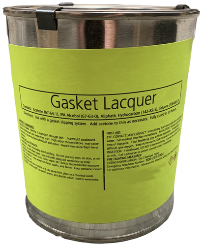 Gasket lacquer - Quart