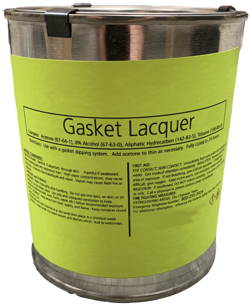 Gasket lacquer - Quart