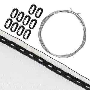Standard White Arrow Backstop Netting (30')