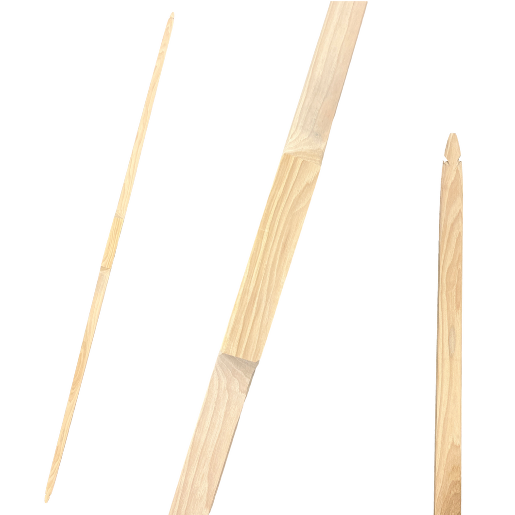 Hickory Floor Tillered Stave - 72