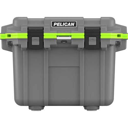 Pelican Elite Cooler Grey/Green 30 qt.